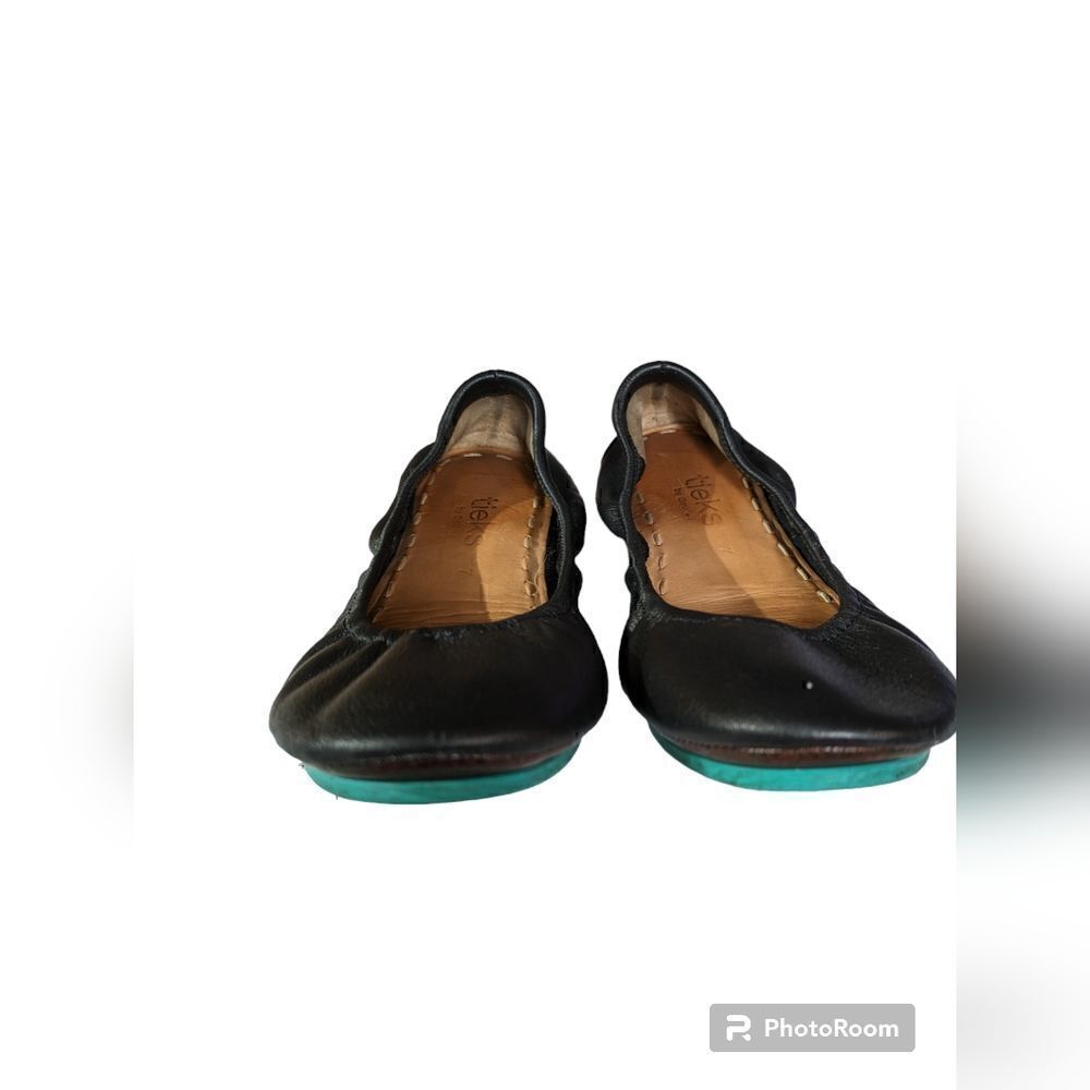 tieks size 7 black matte leather - Picture 4 of 5